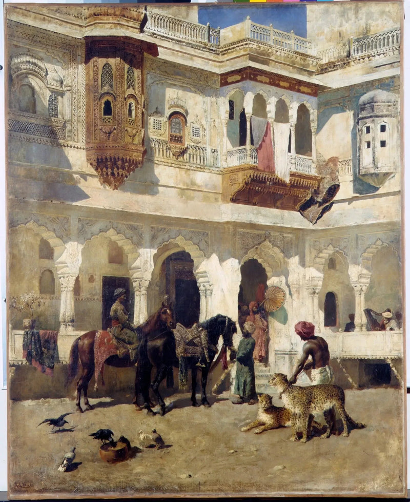 O Rajá vai à caça - Edwin Lord Weeks