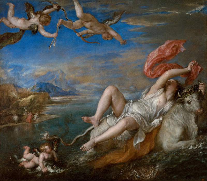 O Rapto de Europa - Titian