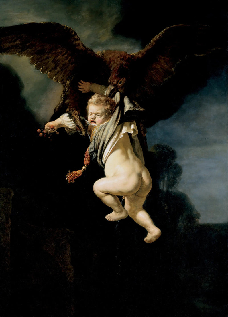 O Rapto de Ganimedes - Rembrandt