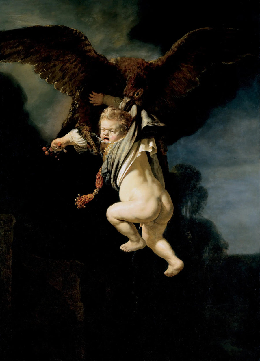 O Rapto de Ganimedes - Rembrandt