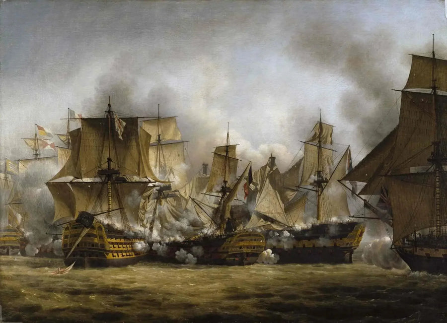 O Redoutable na Trafalgar - Louis-Philippe Crépin