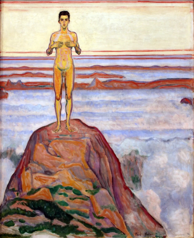 O olhar no infinito - Ferdinand Hodler