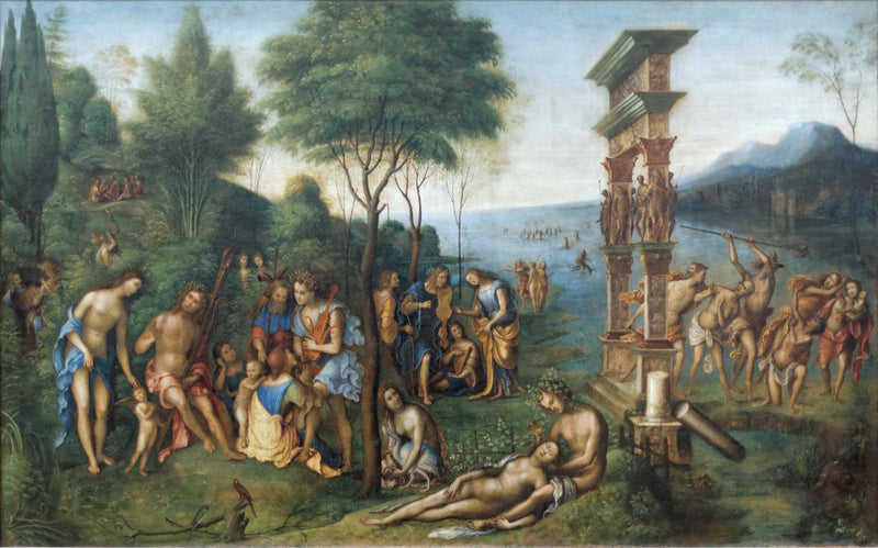 O Reino de Comus - Andrea Mantegna