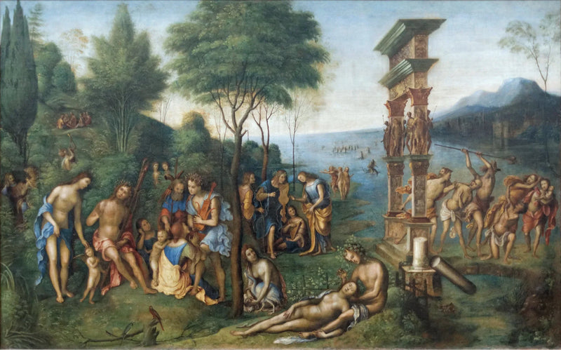O Reino de Comus - Andrea Mantegna