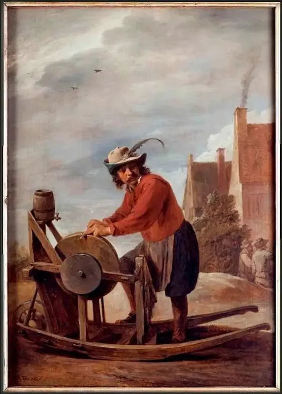 O Afiador - David Teniers, o Jovem