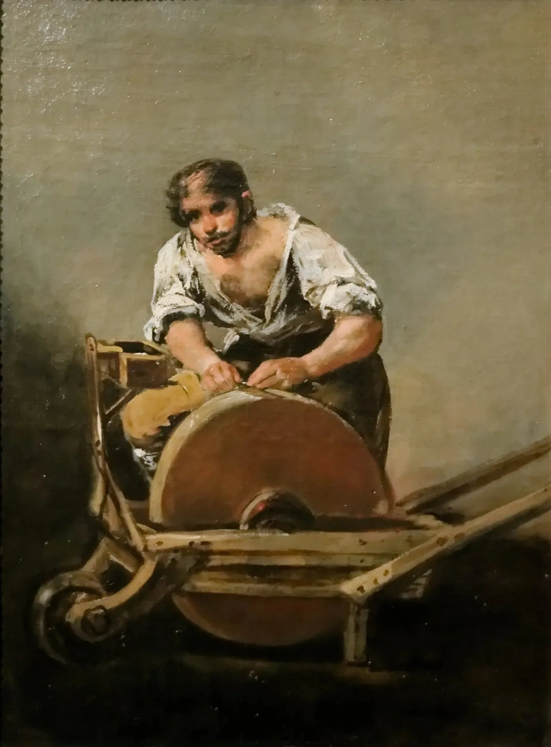 O Amolador - Francisco de Goya
