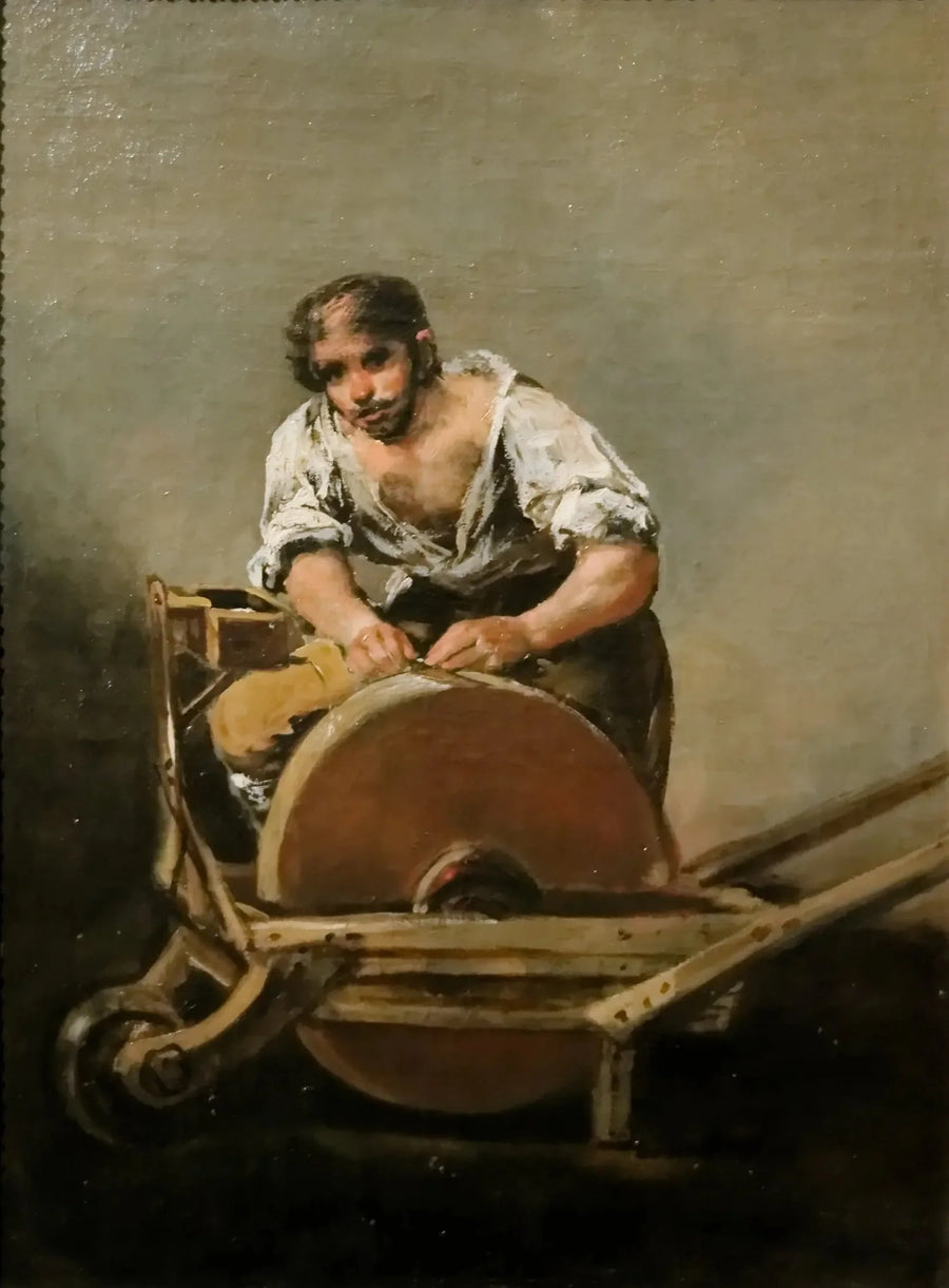 O Amolador - Francisco de Goya