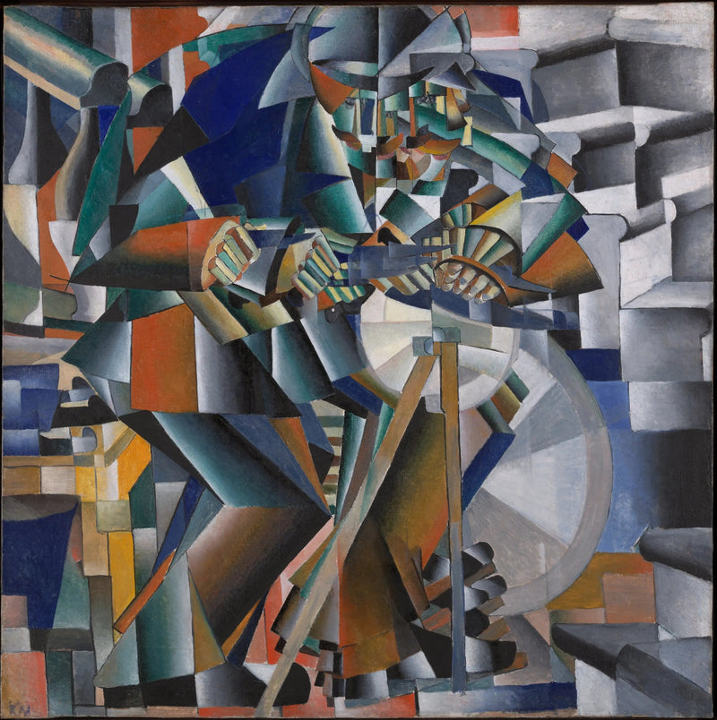 O Afiador - Kazimir Malevich