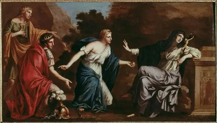 A renúncia de Louise de la Vallière - Jean Nocret