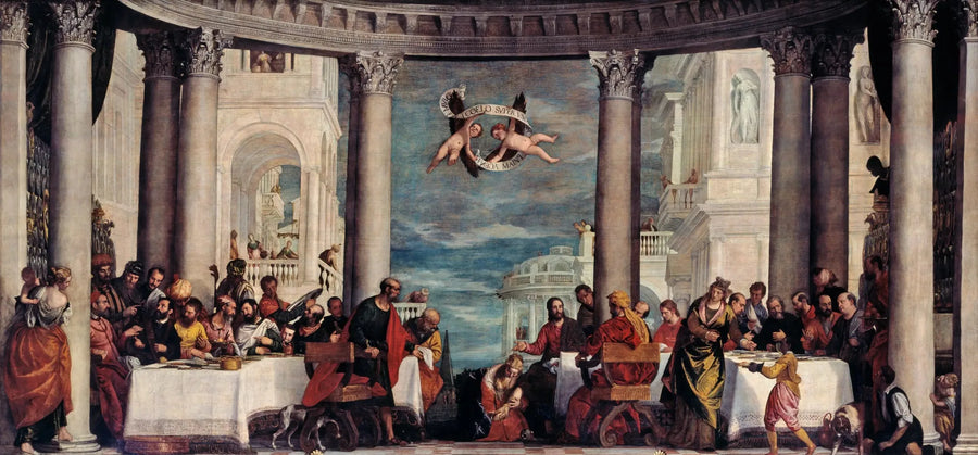 A refeição na casa de Simão, o fariseu - Paolo Veronese