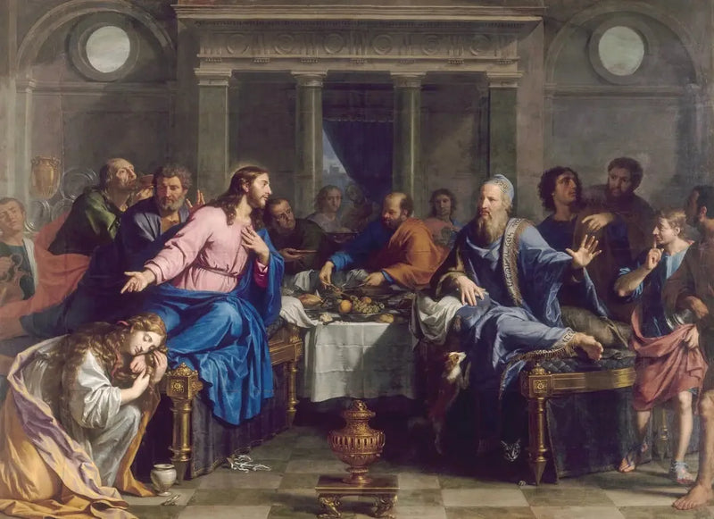 A Refeição no Simon - Philippe de Champaigne