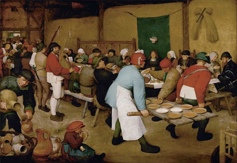 A Ceia de Casamento - Pieter Brueghel, o Velho