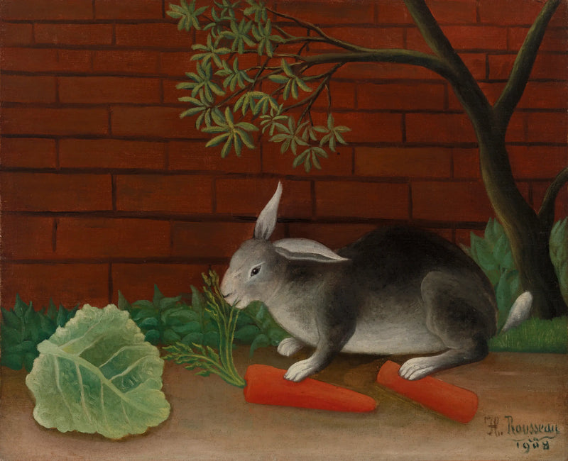 A Refeição do Coelho - Henri Rousseau