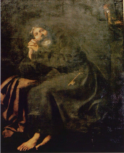 Le repentir de saint Pierre - Francisco de Zurbarán image 1 tableau peint à l’huile sur toile