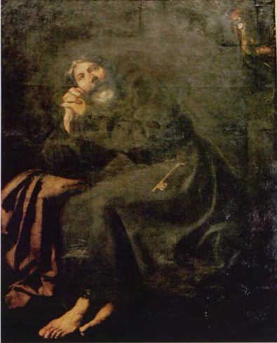 O arrependimento de São Pedro - Francisco de Zurbarán