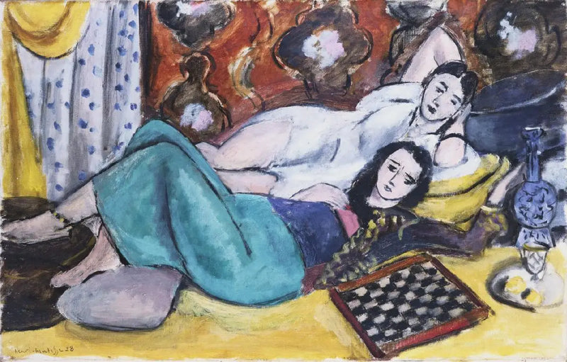 O Descanso dos Modelos - Henri Matisse