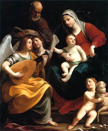 O Descanso durante a fuga para o Egito - Guido Reni
