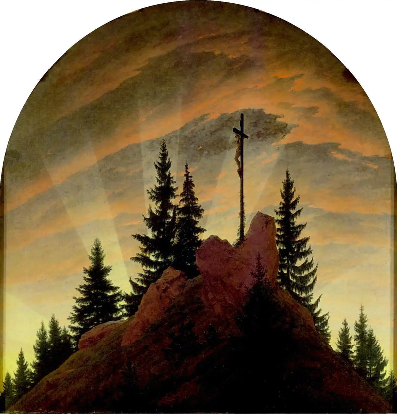 O Retábulo de Tetschen - Caspar David Friedrich