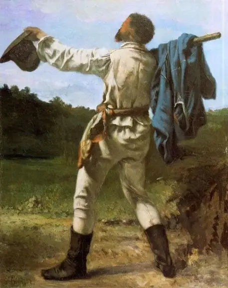 O retorno para casa - Gustave Courbet