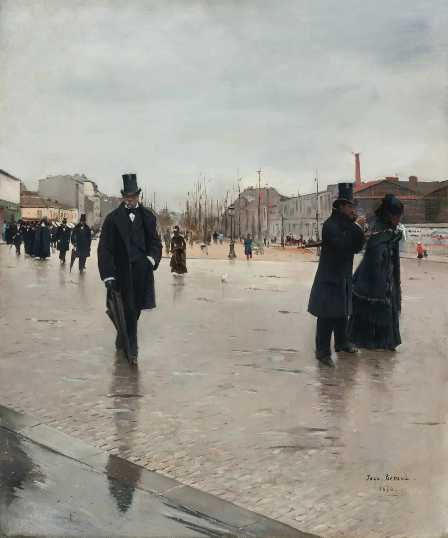 O Retorno do Enterro - Jean Béraud