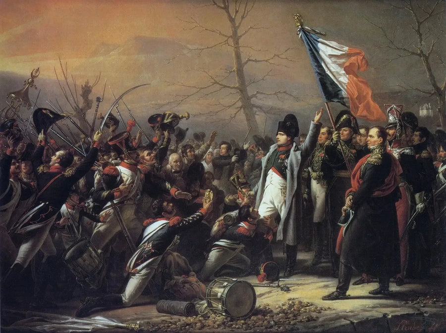O retorno de Napoleão da Ilha de Elba - Charles de Steuben