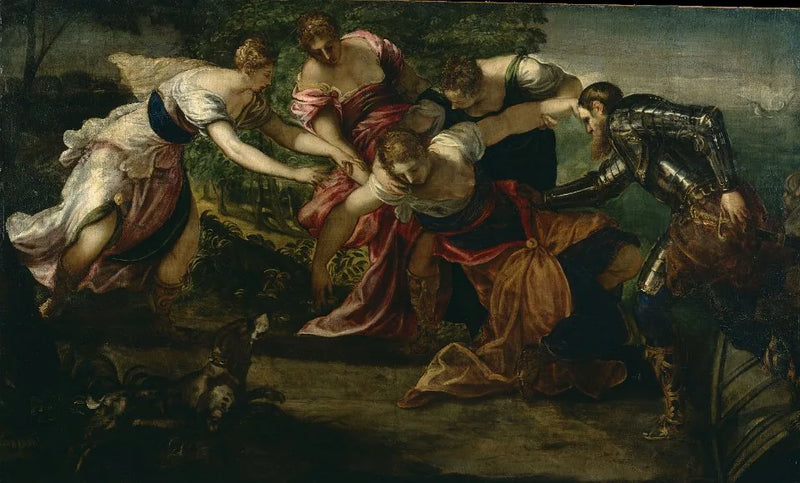 O retorno de Pompeu após a batalha de Farsalos - Jacopo Tintoretto