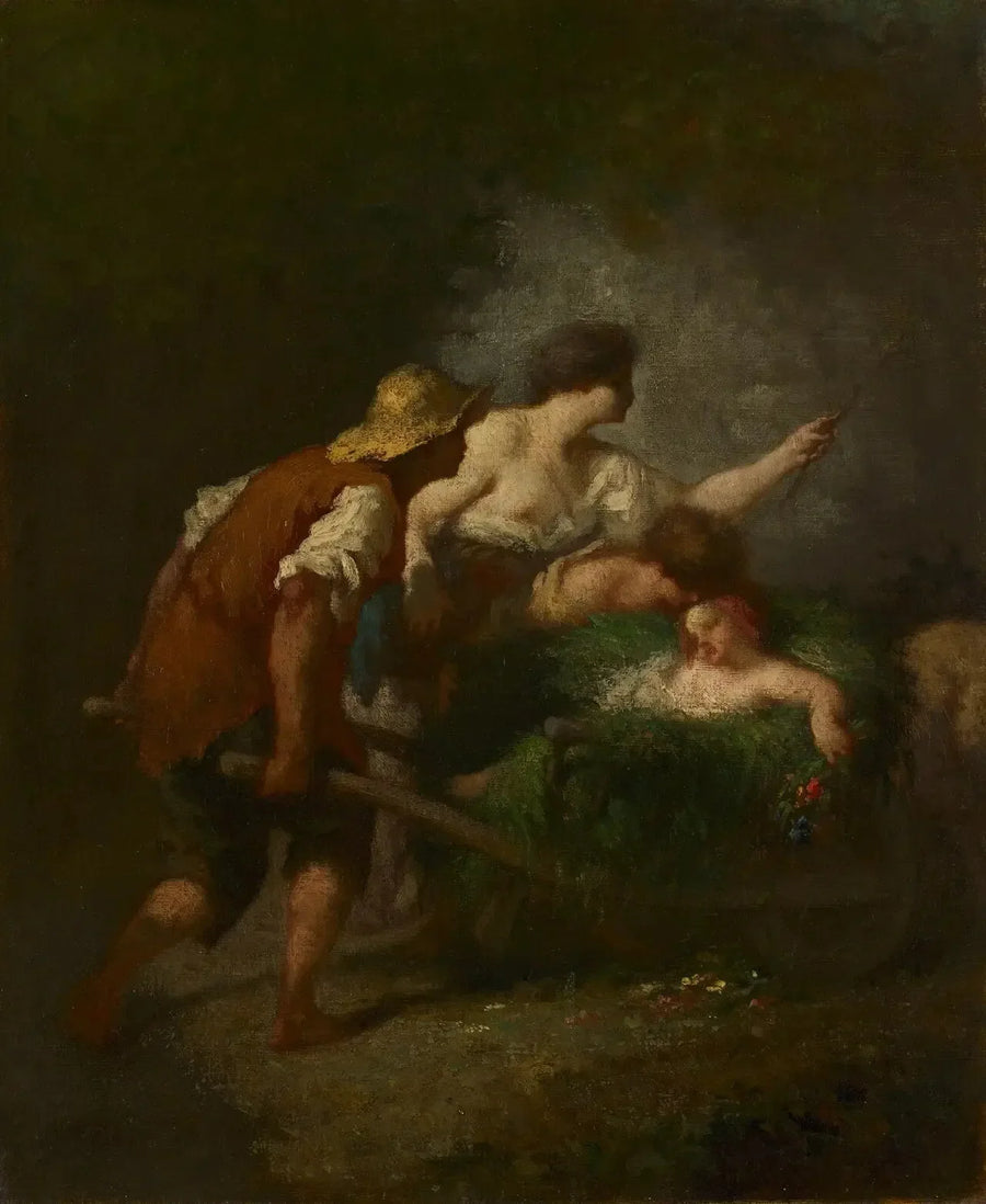 O retorno dos campos - Jean-François Millet