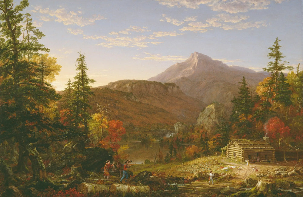Le Retour du chasseur - Thomas Cole - Alpha Reproduction