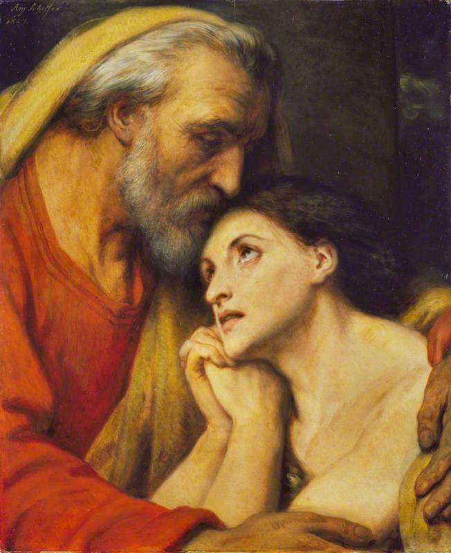 O retorno do filho pródigo - Ary Scheffer