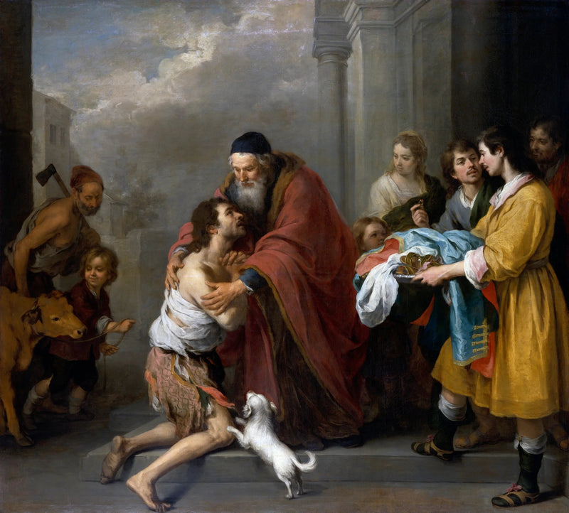 O Retorno do Filho Pródigo - Bartolomé Esteban Murillo