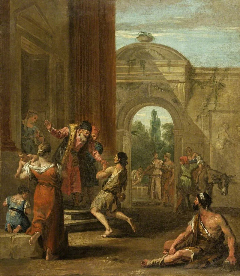 O retorno do filho pródigo - Sebastiano Ricci