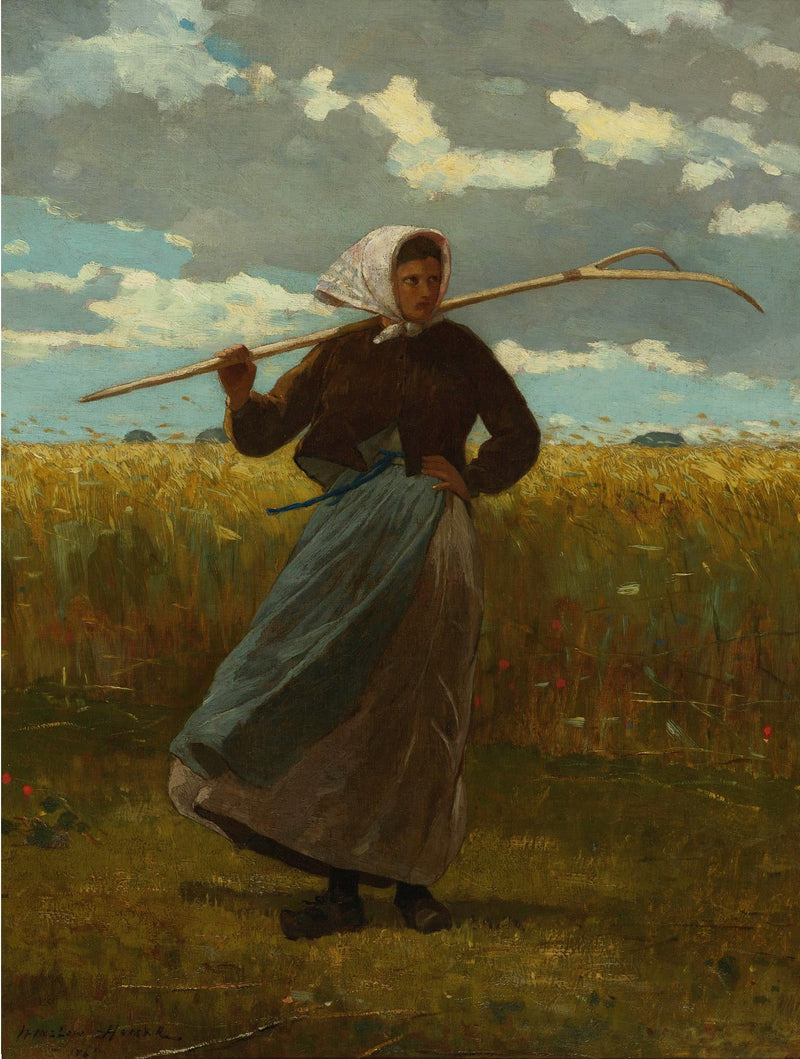 Le retour du glaneur - Winslow Homer