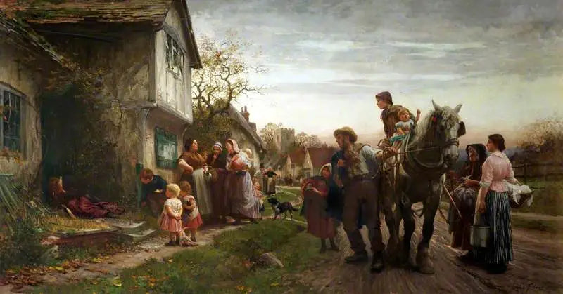 O Retorno do Penitente - Luke Fildes