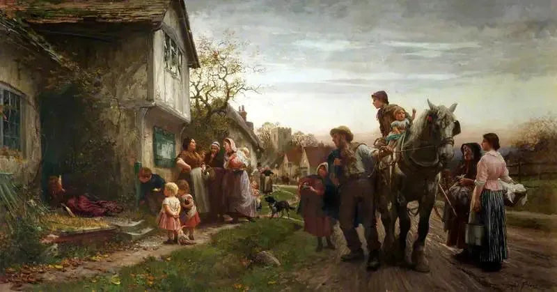 O Retorno do Penitente - Luke Fildes