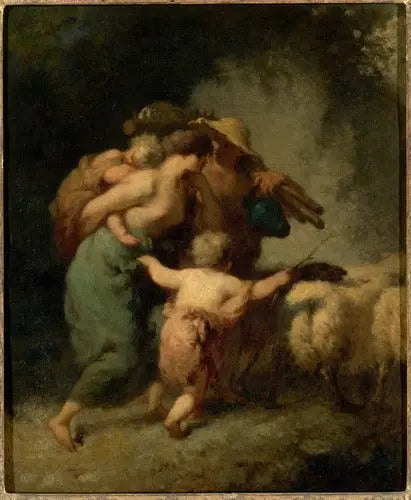 O Retorno do Rebanho - Jean-François Millet