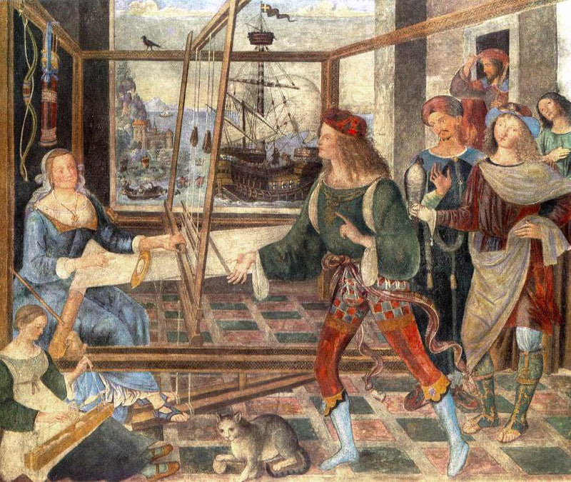 O Retorno de Ulisses - Pinturicchio