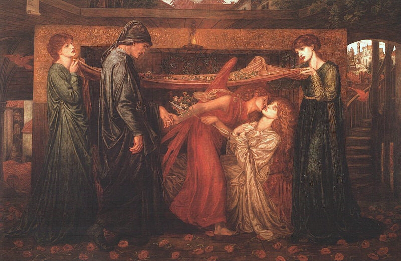 O Sonho de Dante - Dante Gabriel Rossetti