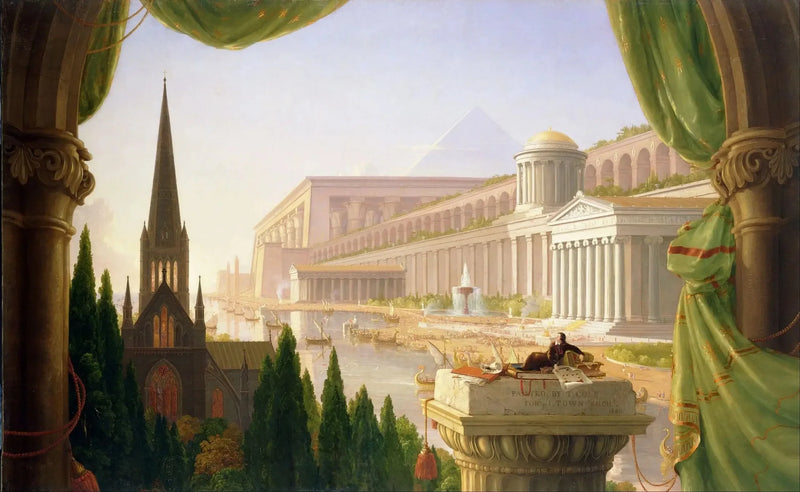 O Sonho do Arquiteto - Thomas Cole