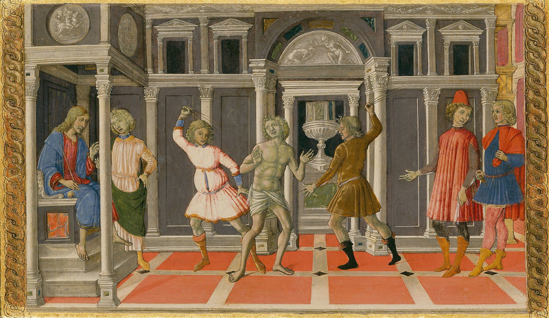 O Sonho de São Jerônimo - Matteo di Giovanni