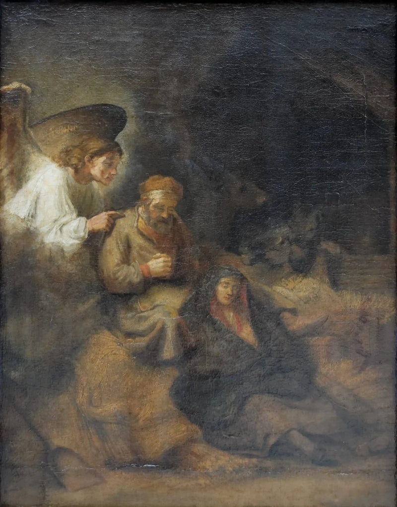 O sonho de São José - Rembrandt