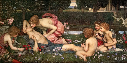 Le réveil d’Adonis - John William Waterhouse Reproductions de tableaux à la peinture à l’huile