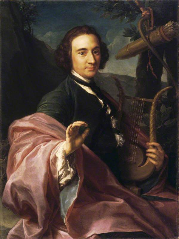O reverendo Utrick Fetherstonhaugh (1717/18-1788) no papel de Apolo - Pompeo Batoni