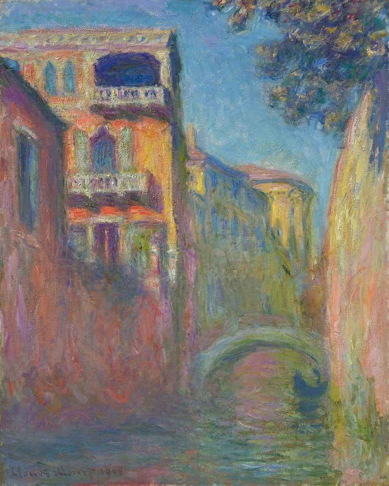 O Rio de la Salute - Claude Monet