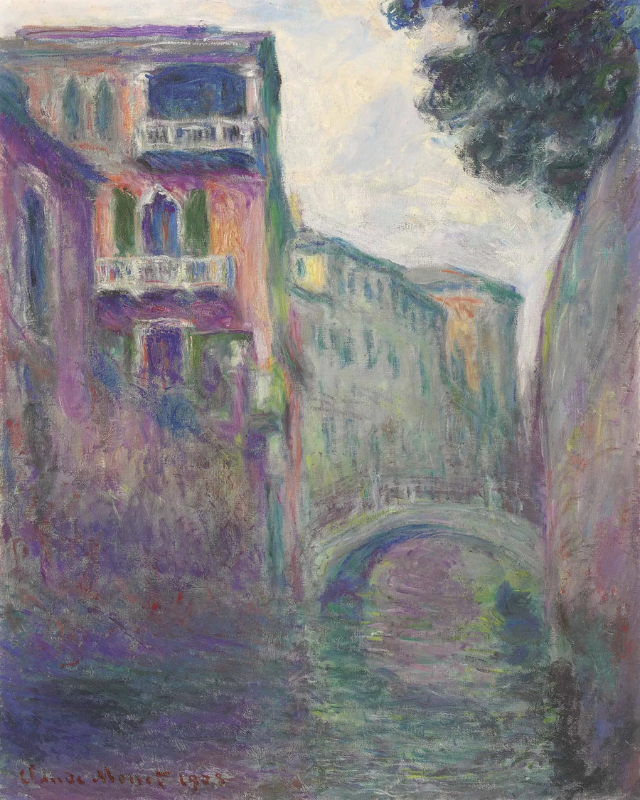 O Rio de la Salute - Claude Monet