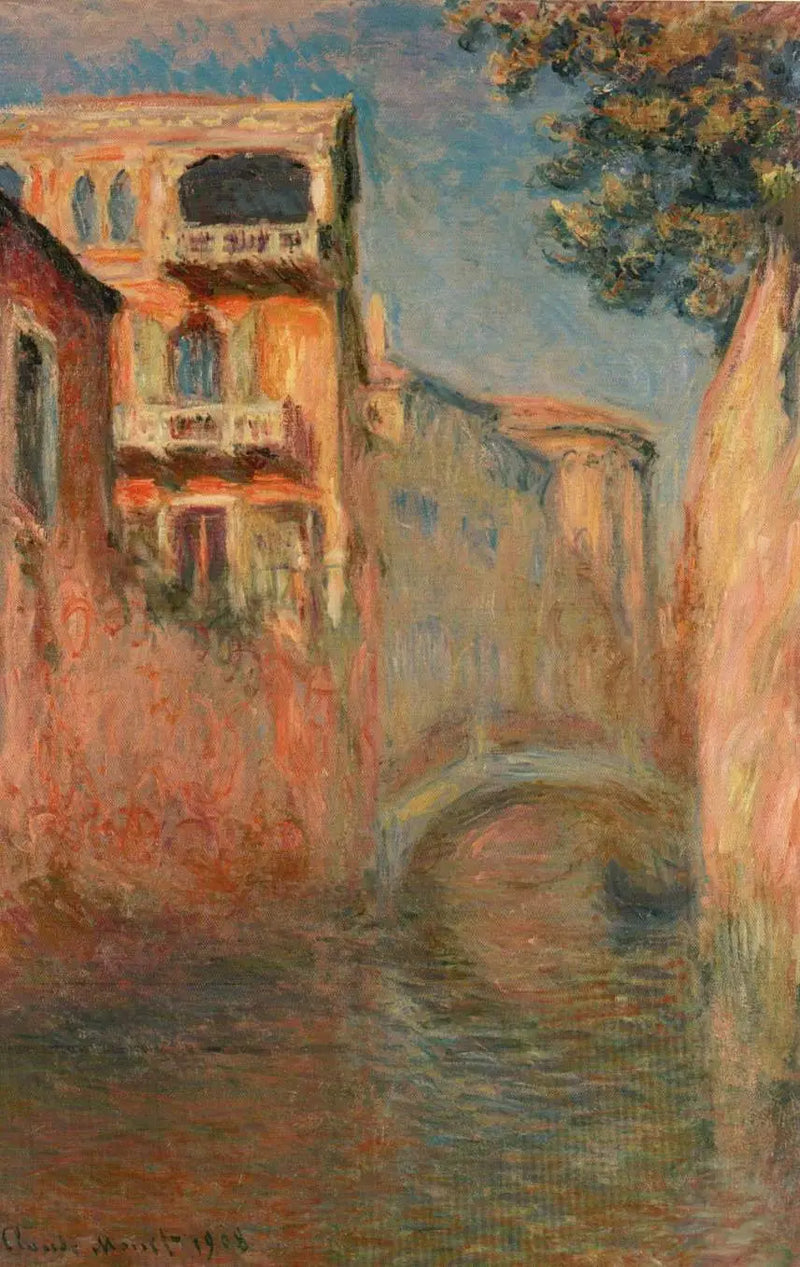 O Rio della Salute - Claude Monet