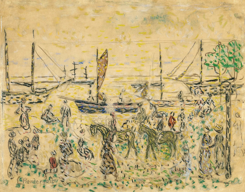 A Orla - Maurice Prendergast