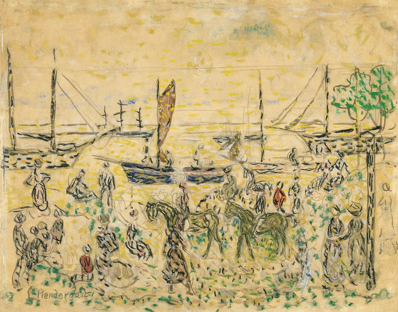 A Orla - Maurice Prendergast
