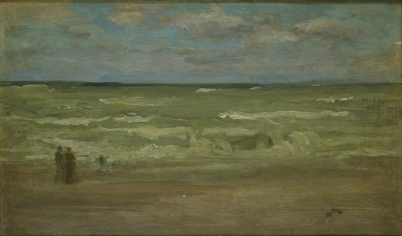 A Praia, Pourville - James Abbott McNeill Whistler