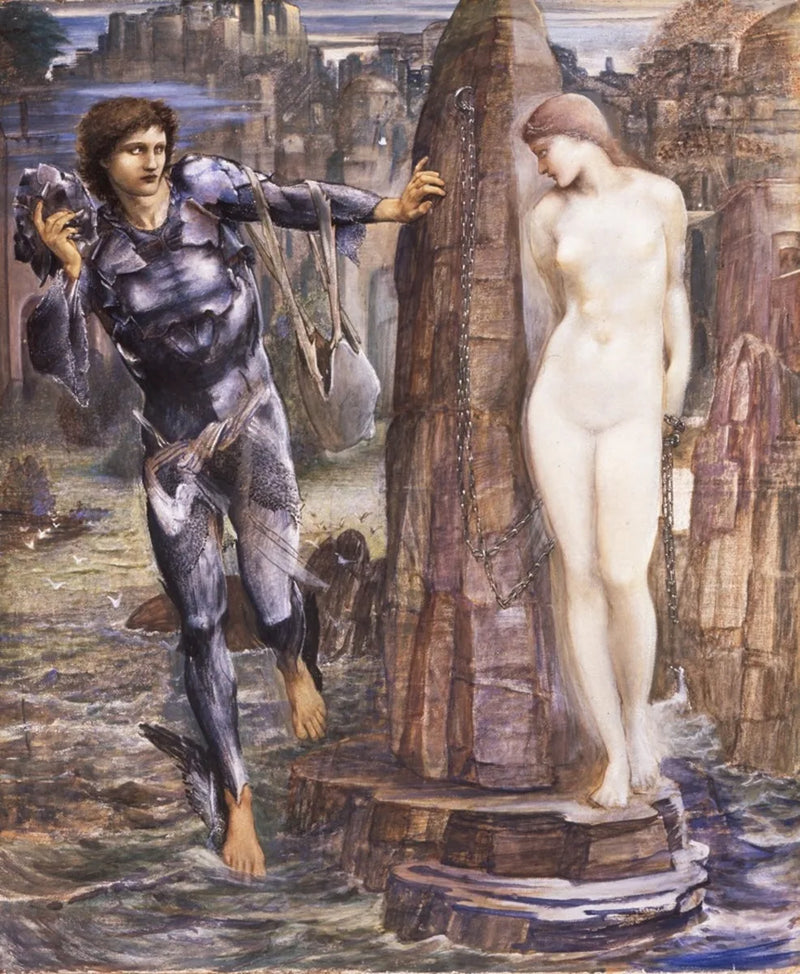 O Rochedo do Destino - Edward Burne-Jones