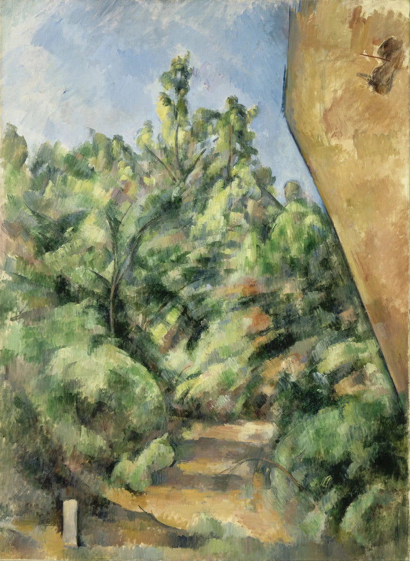 O Penhasco Vermelho - Paul Cézanne